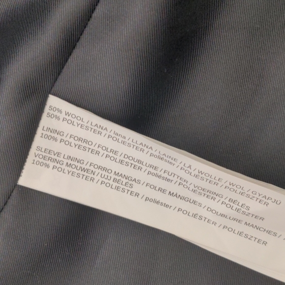 NEW Mango Oversized Grey Wool Coat - Picture 8 of 10